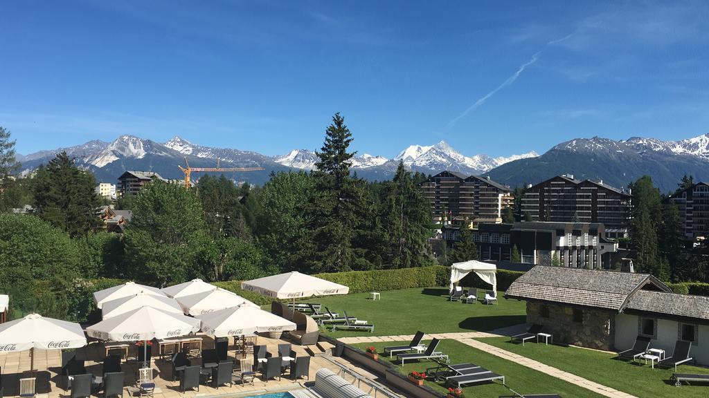 Apartment 24 Hotel Etrier Pool & Spa Crans-Montana Esterno foto